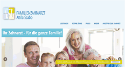 Desktop Screenshot of familienzahnarzt-hamm.de